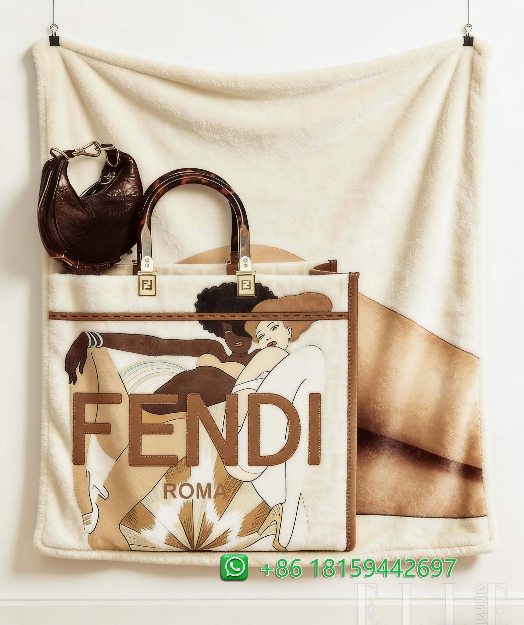 Fendi Throw Blankets